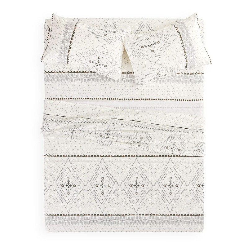 Wake In Cloud-Boho Bed Sheets, 4-Piece Sheet Set, Bohemian Chic Western gallery