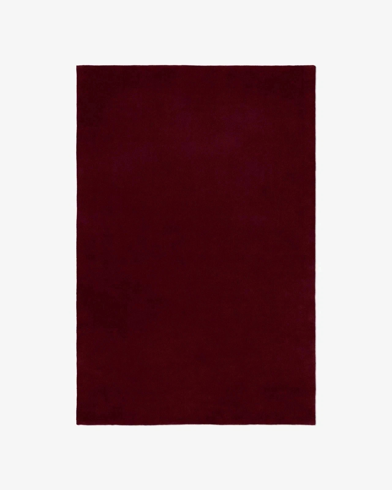 Hand-Tufted Wool Rug 9x12ft- Nordic Knots Grand Deep Wine Rug Handmade Area Rugs gallery