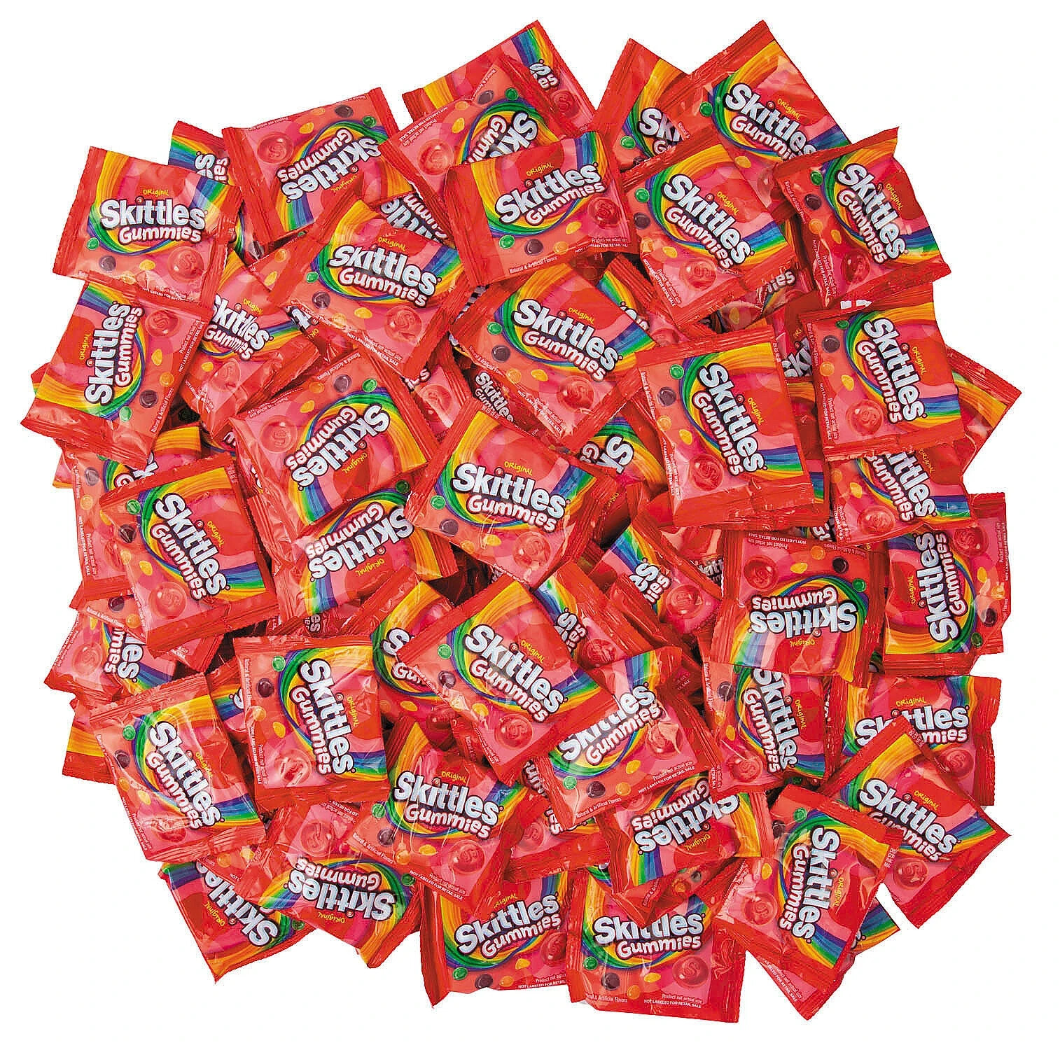Skittles Gummies Original, Assorted Fruit Flavors, Fun Size Packets (2 Pounds) gallery