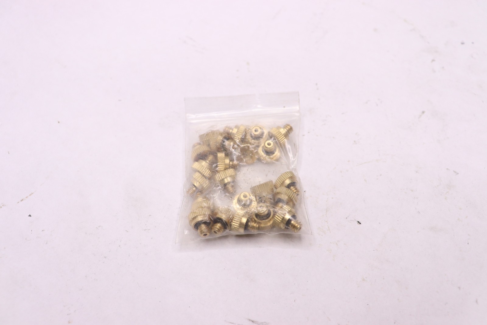 (22-Pk) Mist Nozzle Gold Tone Brass 9mm L x 0.8mm D gallery