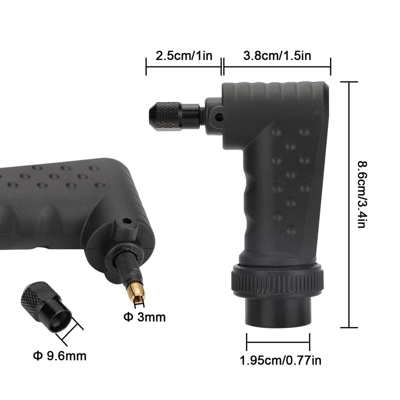 Right Angle Converter Adapter Part Rotary Tool Attachment For Dremel Accessory gallery