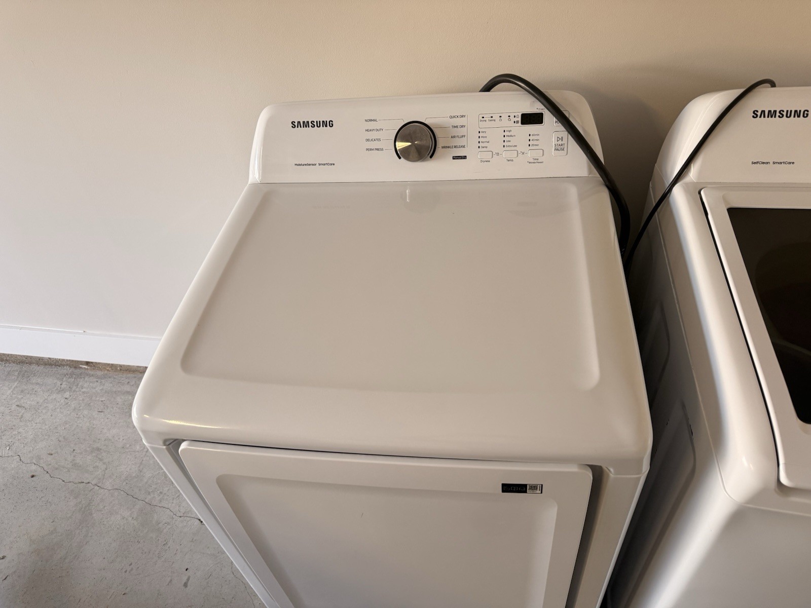 Samsung Washer & Dryer Set Top-Loading White Free-Standing Electric gallery