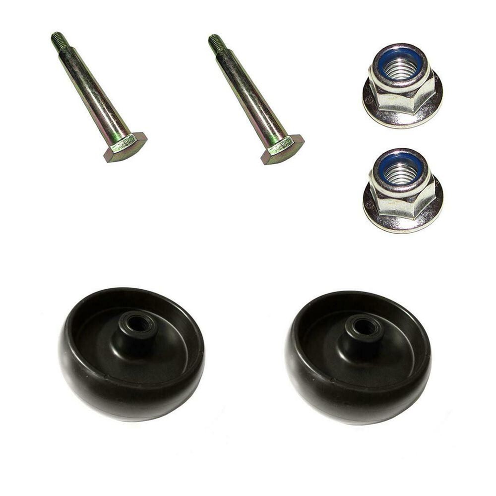 Two (2) New Aftermarket Replacement Deck Wheels W/ Bolts & Nuts Fits John Deere gallery