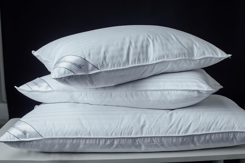 Goose down Feather Soft Pillows One Pillow 100% Cotton Supportive Bed Pillow Str gallery