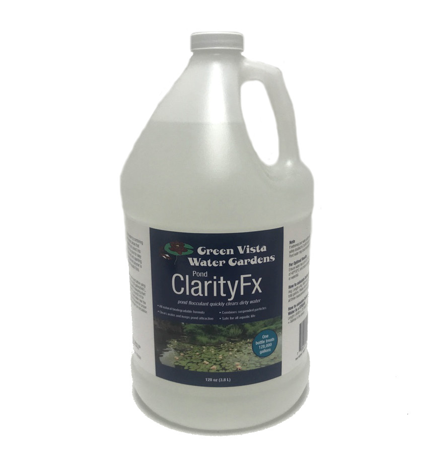 Clarity FX Pond Clarifier & Flocculant -1 Gal - clears cloudy & dirty water fast gallery