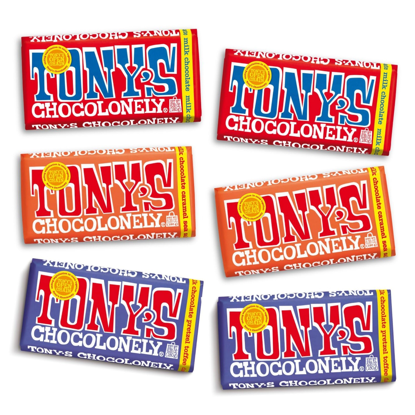 Milk Chocolate Bundle - Top 3 Belgian Bars, Fairtrade, No Artificial Flavoring, gallery