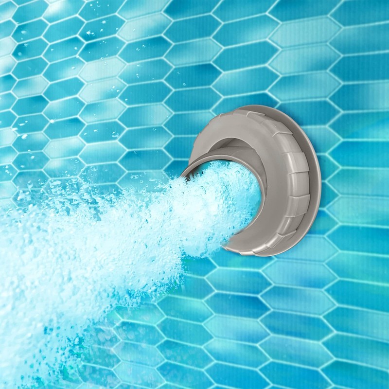 2-in-1 Filter Pump & Skimmer System for Above Ground Pools - 1,500 GPH, Easy Cle gallery