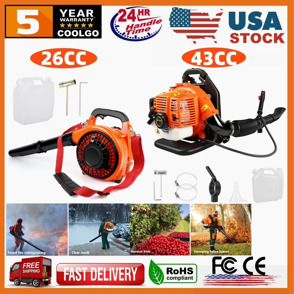 Commercial Gas Leaf Blower Backpack Gas-powered Backpack Lawn Grass Blower gallery