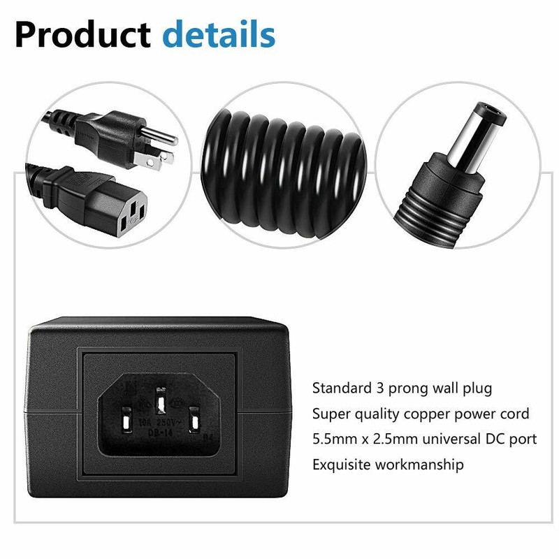 AC/DC 12V 5A Power Supply Adapter Transformer For 5050/3528 LED Strip Light 60W gallery