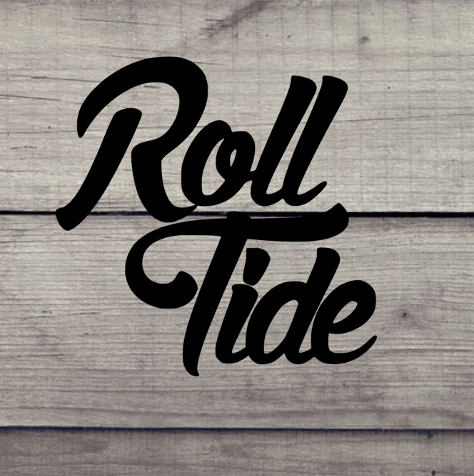 Alabama Roll Tide Decal - Bama - Yeti / Auto / Cell phone - Crimson Tide gallery