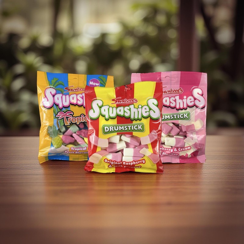Swizzels Squashies Imported Candy – 100 g Bag | Choose Flavor | Soft & Squishy S gallery
