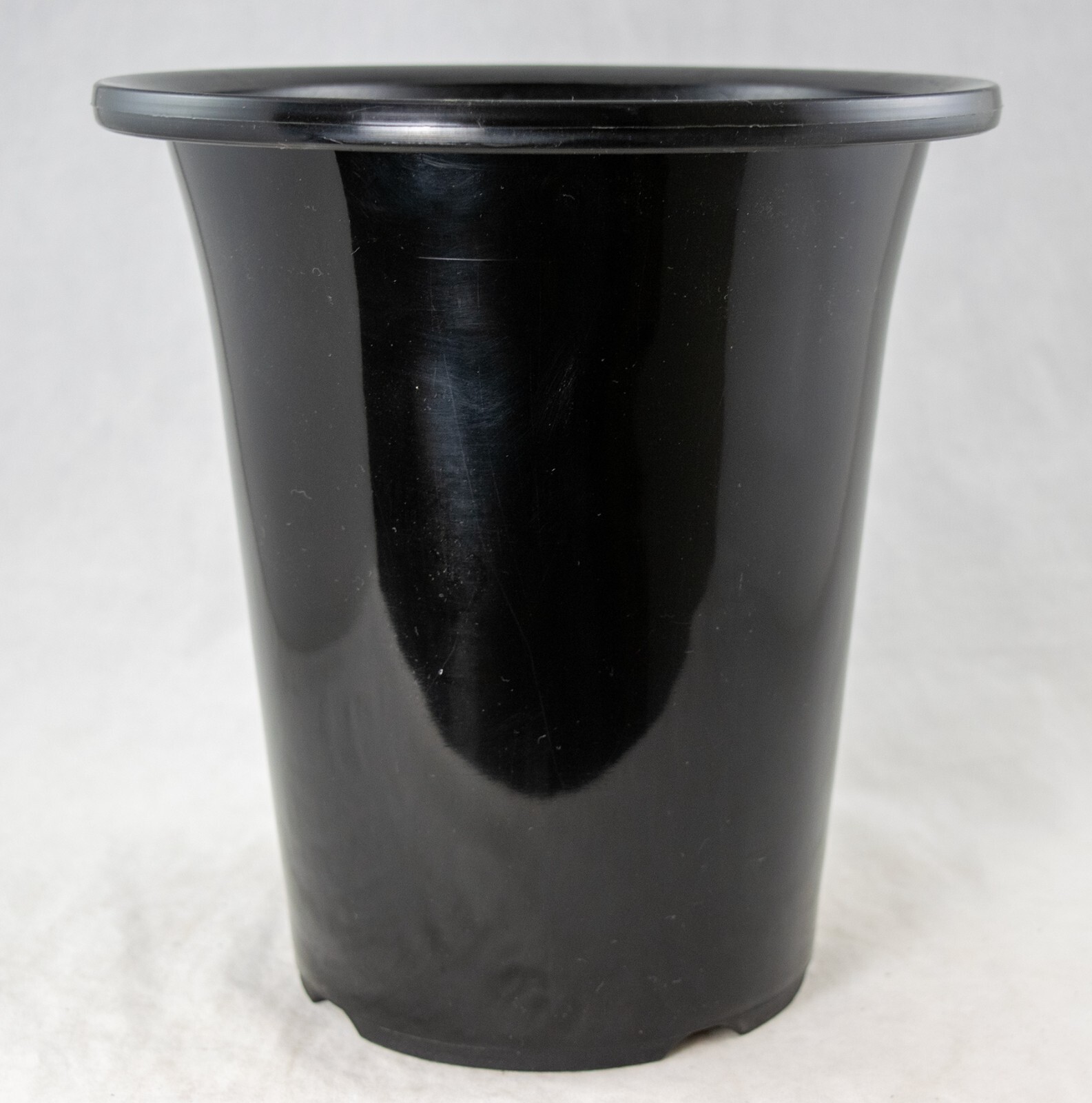 Japanese Round Glossy Plastic Cascade Bonsai, Cactus & Orchid Pot - 5" to 8.5" gallery