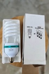 60W Spiral CFL Light Bulb 5000K Compact Fluorescent Lamp Screw Base 110-130V