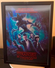 Stranger Things5-3D Poster,3D Lenticular Flip Effect,3 Images In One