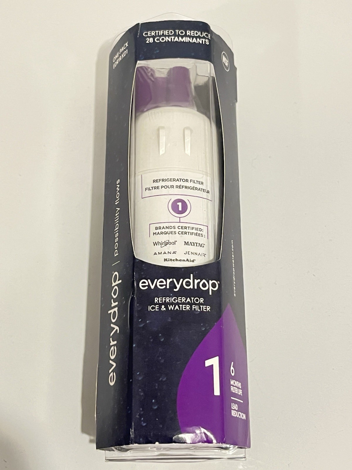 Everydrop Ice and Water Refrigerator Filter 1 (EDR1RXD1) gallery