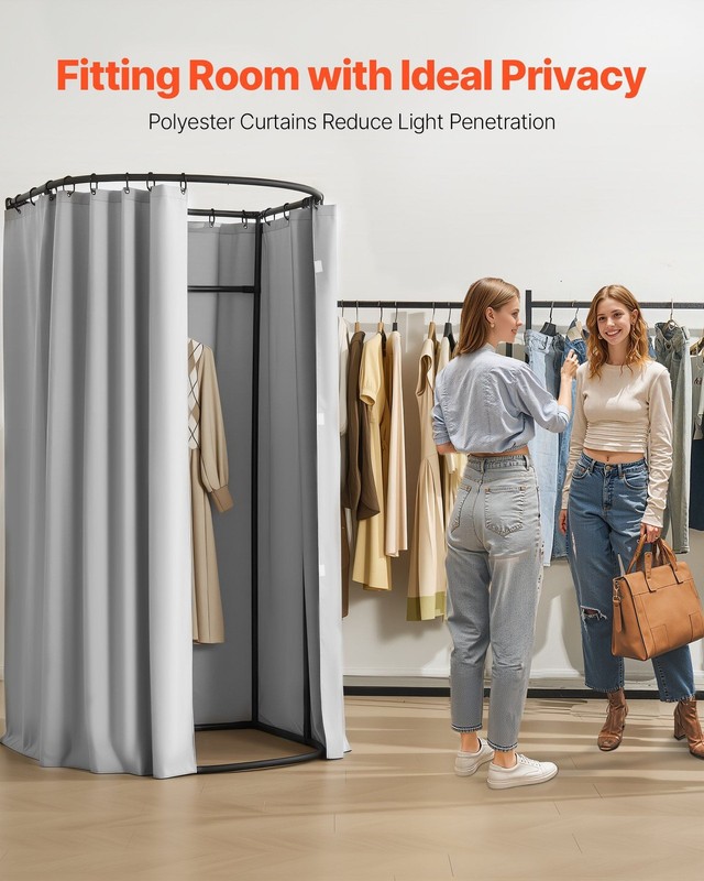 Versatile 39x37x79in Adjustable Room with Quiet Zipper Opening gallery
