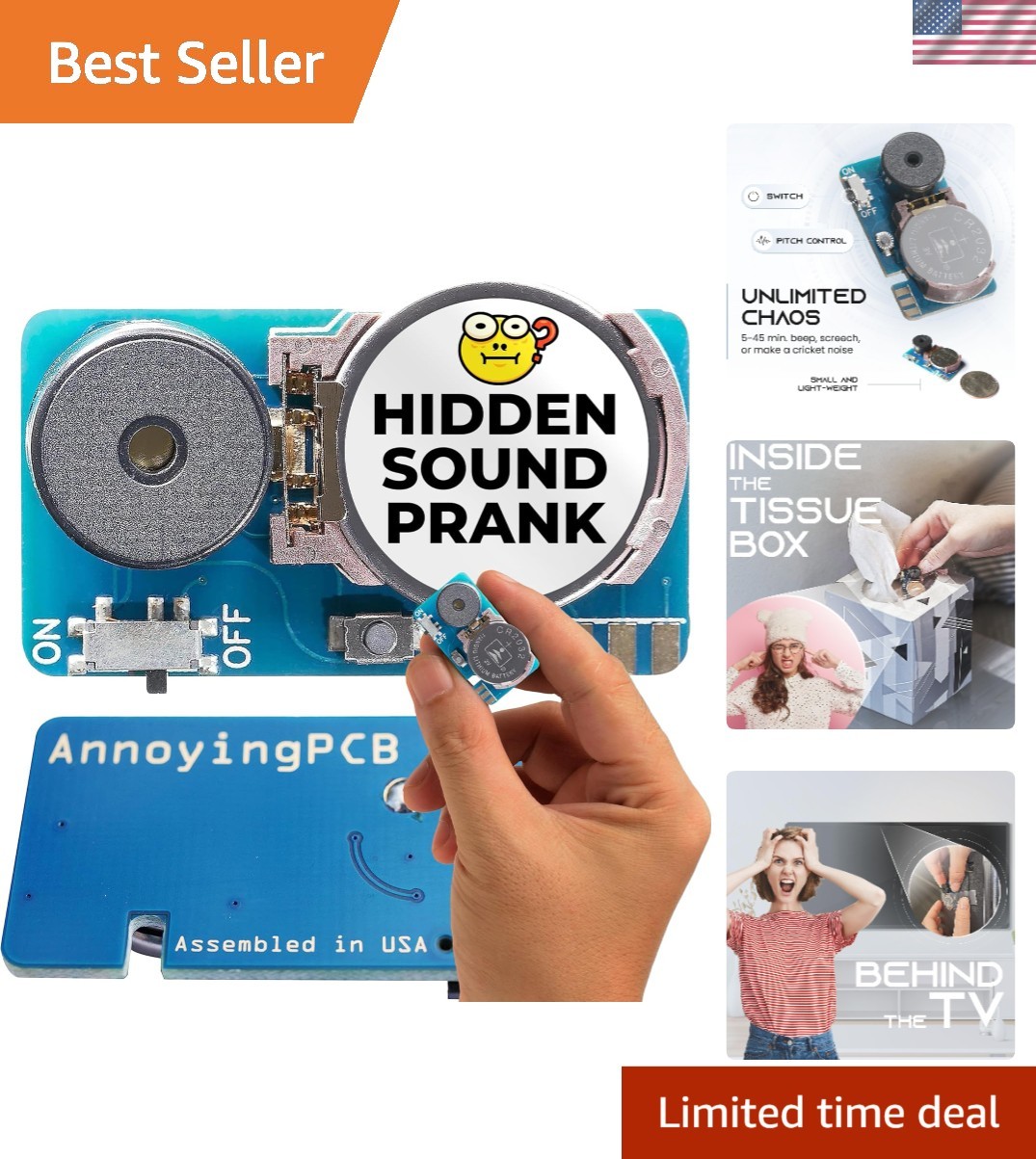 Ultimate Beeping Prank Gadget: 3- Battery Life for April Fools Fun gallery