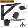 2Pcs Countertop Support Brackets 6"x 8" Heavy Duty Shelf Brackets,Corbels for... gallery