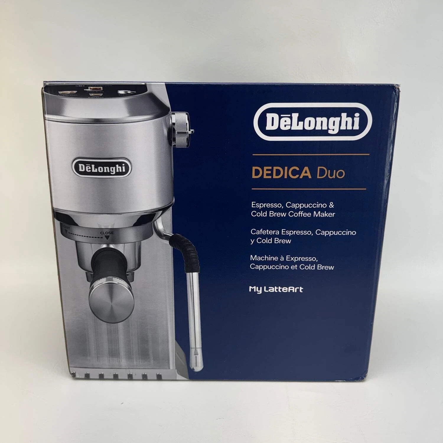 De'Longhi Ec890m Dedica Duo Compact Espresso Machine -Cold Brew Coffee Maker gallery