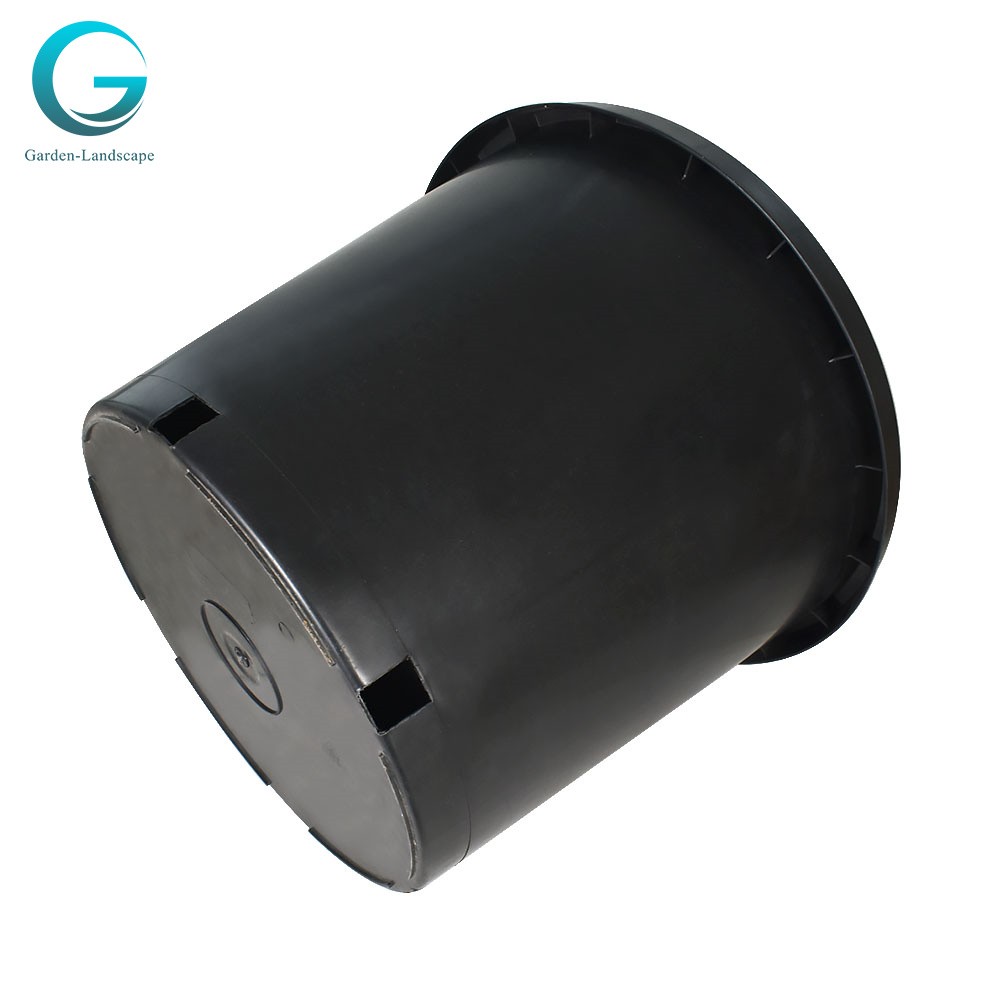 15 Gallon Square Design Nursery Pots Plastic Garden Flower Plant Pots 10 Pack gallery