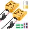 Power Wheels Battery Adapter with Fuse 12AWG for Dewalt 20V DIY RC Car Connector gallery