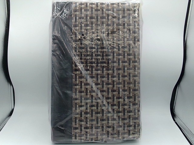 Metroweave Brown Placemats Woven Design 18" L X 12" W gallery