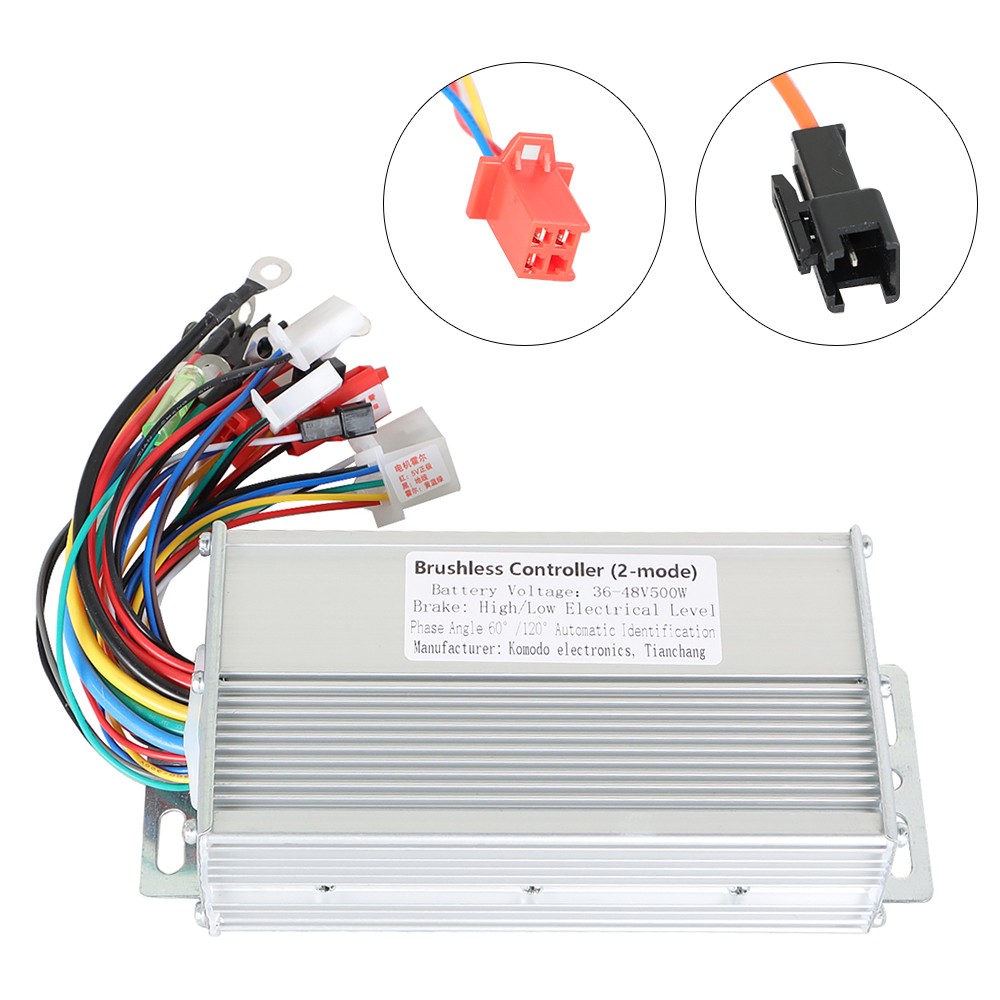 LABLT 36/48V 500W Brushless Motor Speed Controller For Electric E-bike Scooter gallery