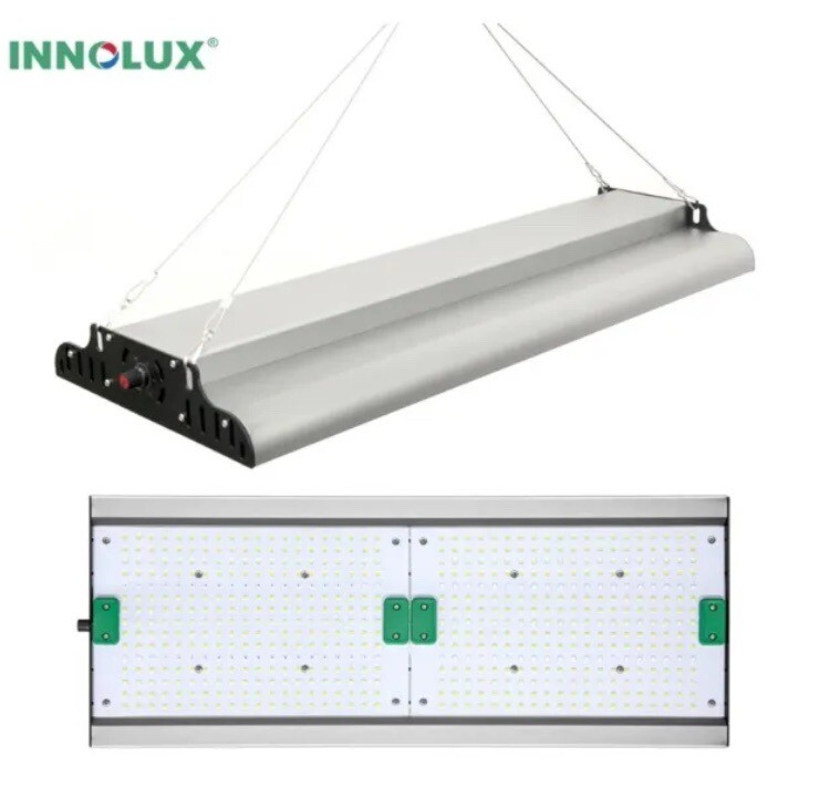 240W LED Grow Light Full Spectrum! Dimensions in Inches: 23 L, 9.5 W, 2 H. gallery
