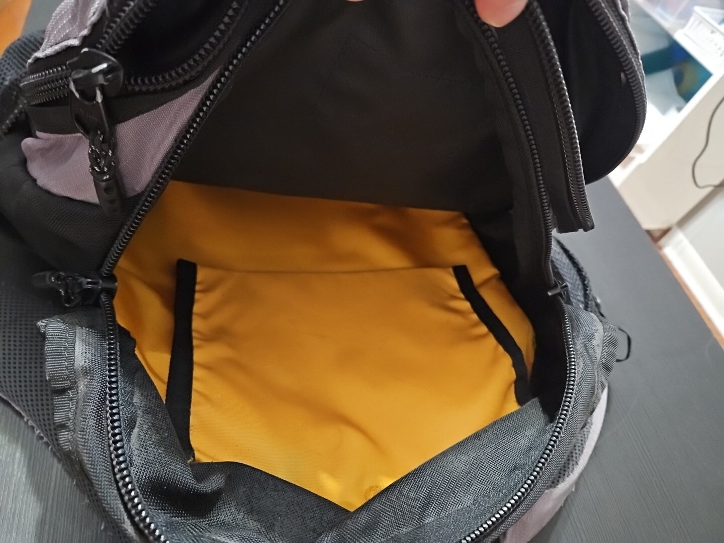 LL Bean Shockwave Backpack, Laptop Black/Blue Spacious, School 6 Pockets-excelle 5