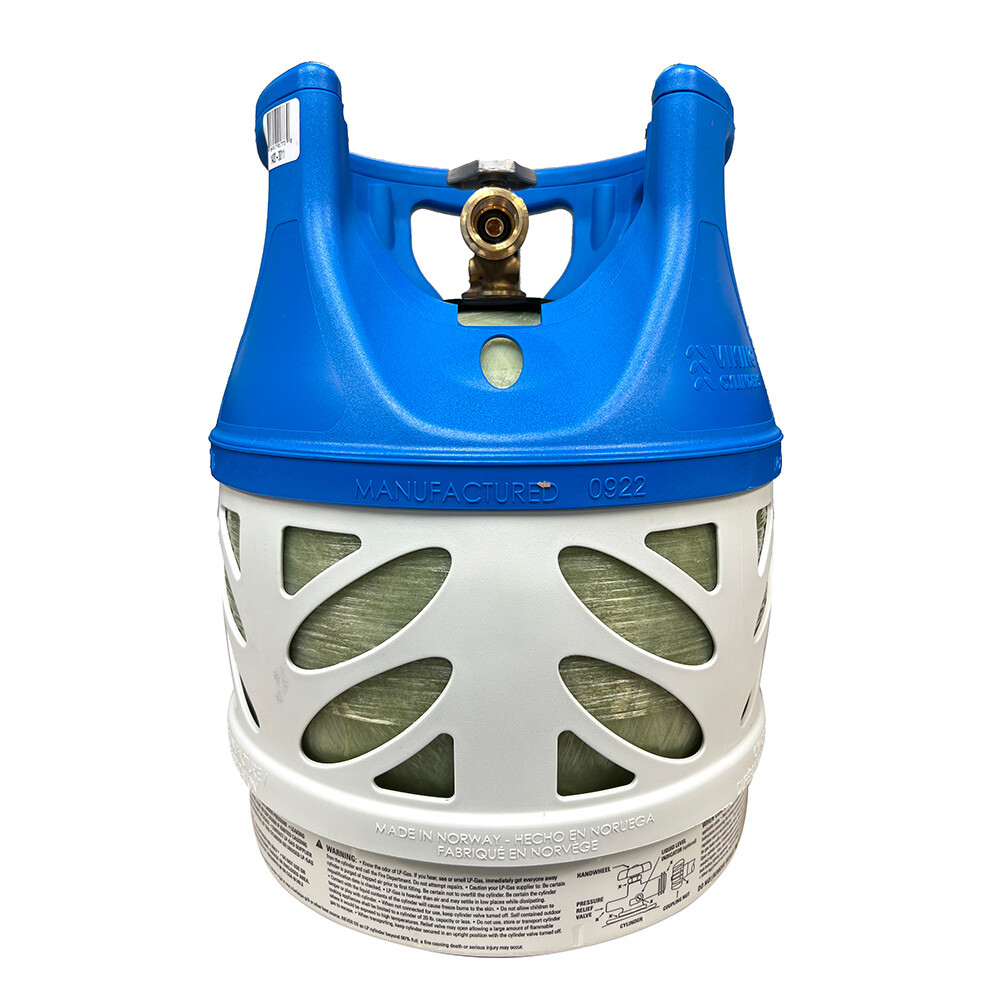 TRIDENT 11 LB. FIBERGLASS PROPANE CYLINDER gallery