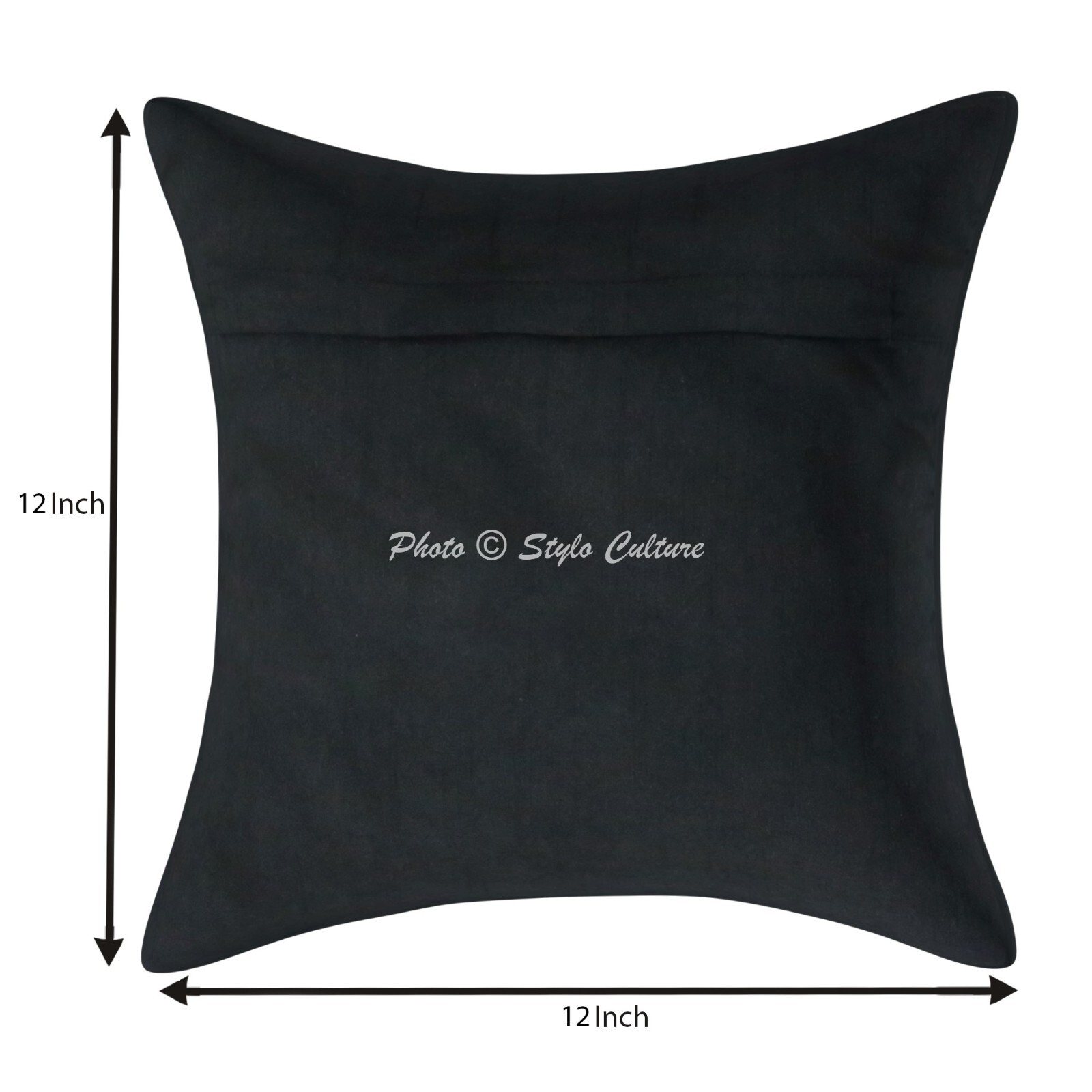 Handwoven Home Decor Cushion Boho Brocade Jacquard Pillow Cover Case Meditation gallery