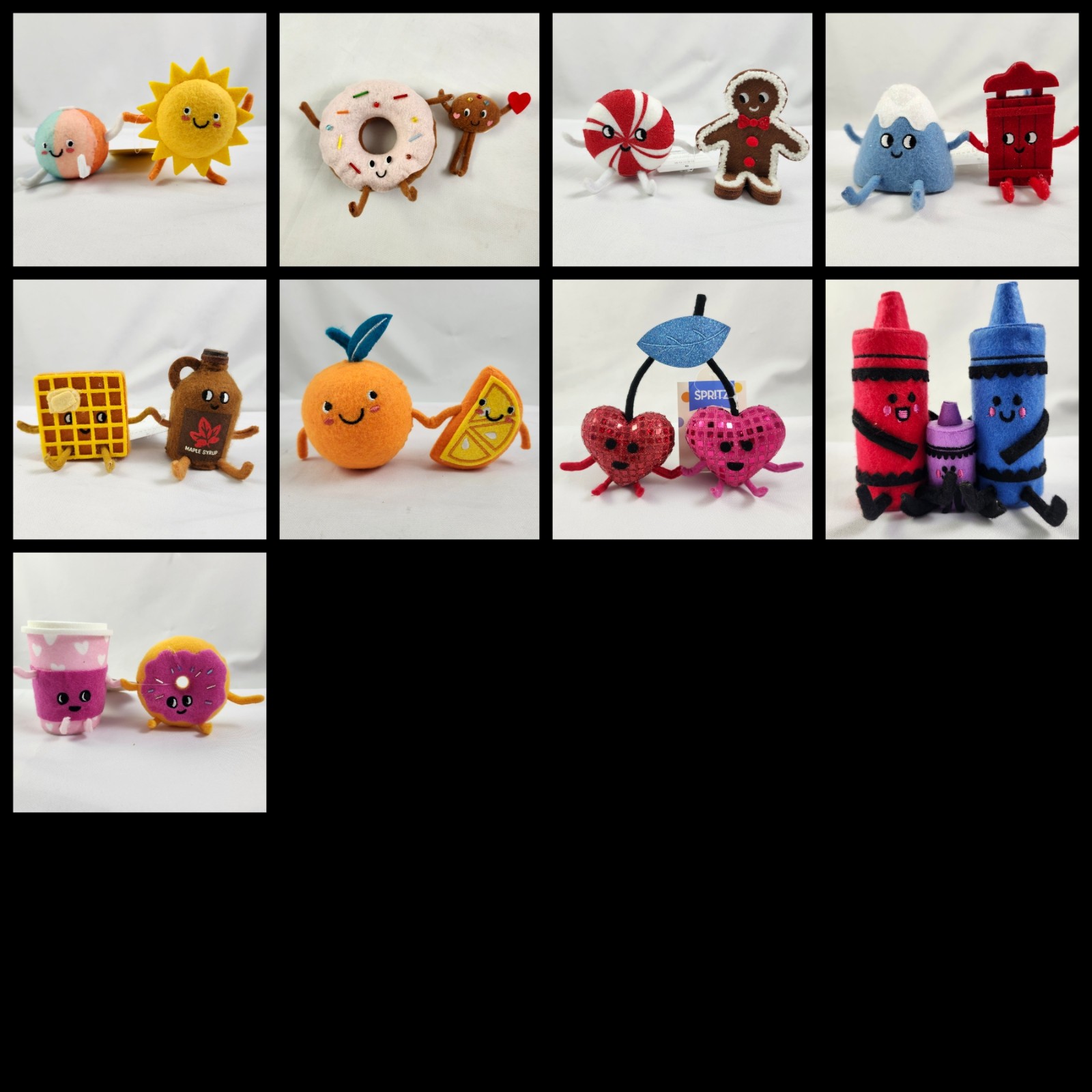 YOU PICK Target Felt Duo Figurines Wondershop Hyde & Eek Spritz 2022 23 24 25 gallery