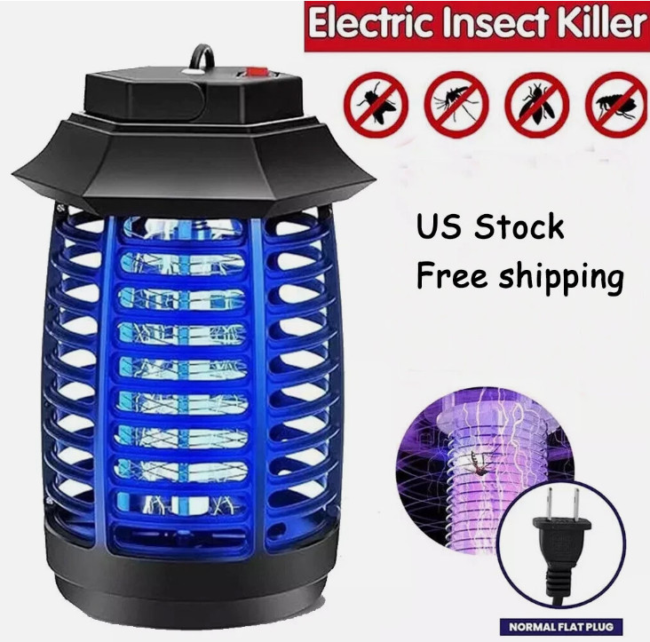 Mosquito Fly Bug Insect Zapper Killer Indoor Outdoor Electronic Light Trap Lamp gallery