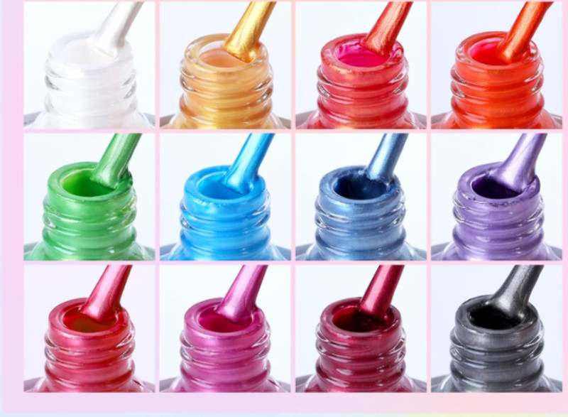 Metallic Chrome Quick Dry Long-Lasting Summer Fingernail Polish gallery