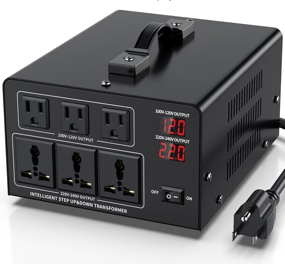 3000W Voltage Converter Transformer Step Up 110V/120V to220V/240V or Step Down gallery