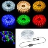 LED Rope Light 110V Lighting Christmas 10' 20' 25'50' 100' 150' Feet Connectable gallery