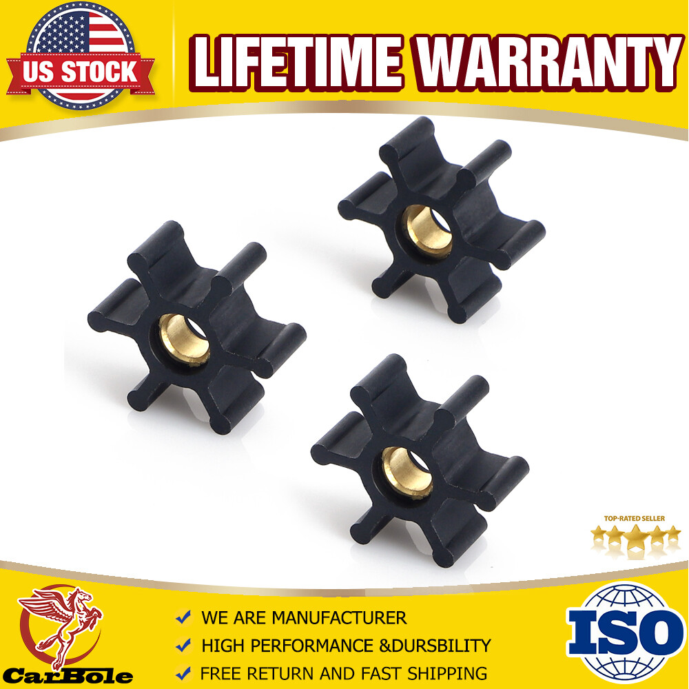 3Pcs Impeller Fits for Utility Water Transfer Pump 1/10th HP & 1/12th HP AC & DC gallery