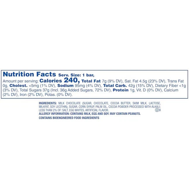 4x 3 Musketeers Chocolate Candy Bars, Full Size, 1.94 oz/54g 4 pack. FRESH! gallery