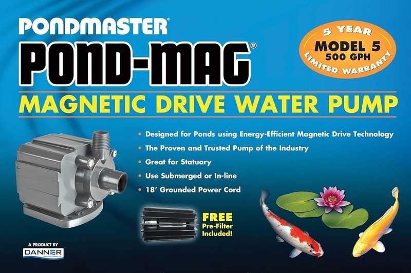 Durable 500 GPH Pondmaster Pump - Perfect for Medium Size Aquatic Environments gallery