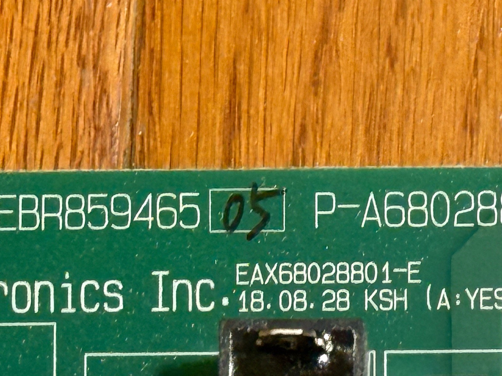 Power Control Board Main WB25X49255 for GE CWB713P2V1S1 Built-in Microwave E265 gallery