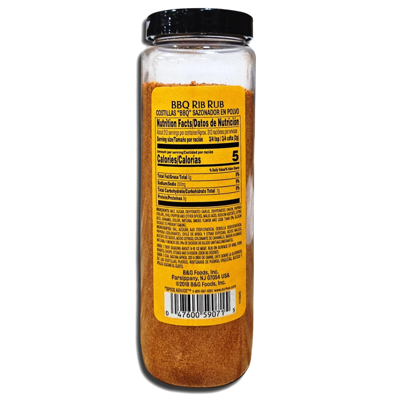Durkee BBQ Rib Rub | 22 Ounce Bottle gallery