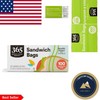 Durable Double Zipper Sandwich Bags, 100 Count - Safe for Snacks & Food gallery