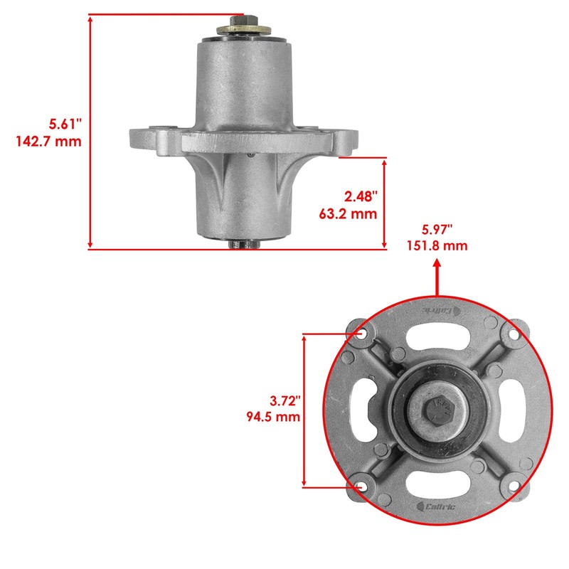 Spindle Assembly For Simplicity SZT 150 ZT 1842 ZT 2042 42" 46" Zero-Turn Mower gallery