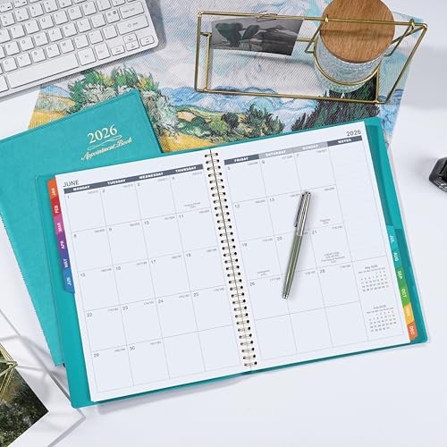 2026 Weekly Appointment Book - Appointment Book 2026 with Soft Cover, Jan Green gallery