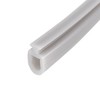 T-Slot Mount Window Weatherstrip Seal 6.5mm Bulb for 4mm Slot 3 Meters Long Gray gallery