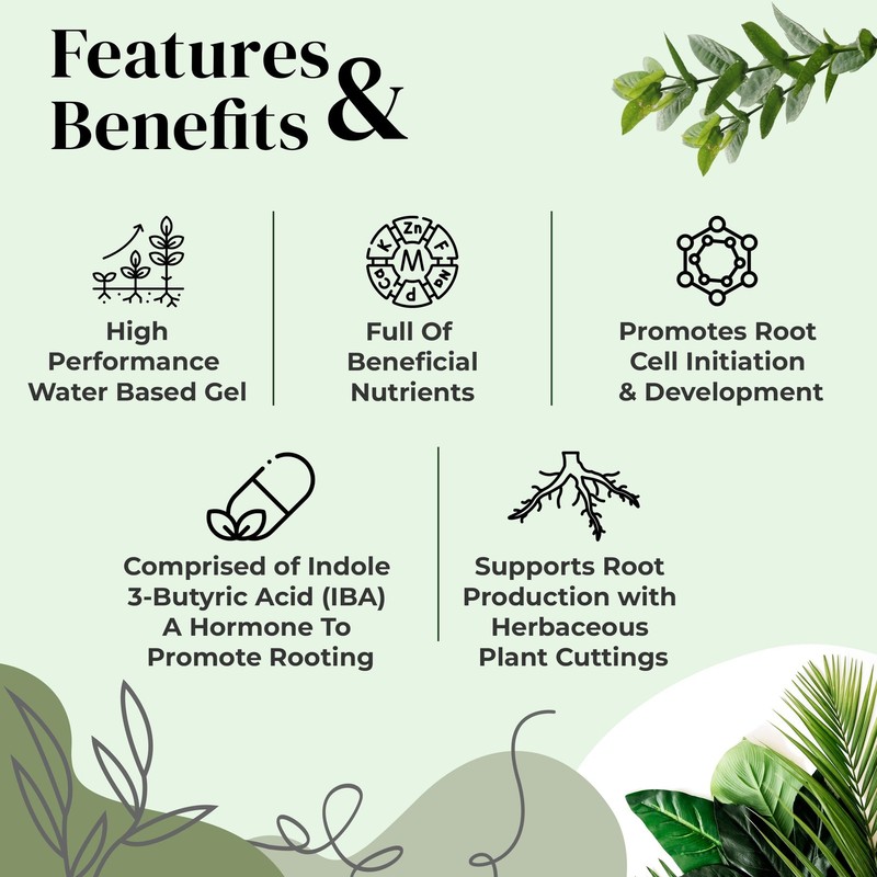 Clonex Rooting Gel High Performance Rooting Compound for Plant Cuttings Contains gallery