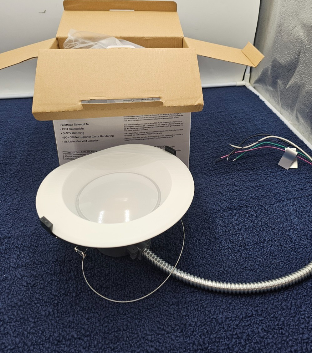 Halco 88985 ProLED 6 in. Commercial Can Retrofit 120-277 Volt 1850lm 0-10V Dim gallery