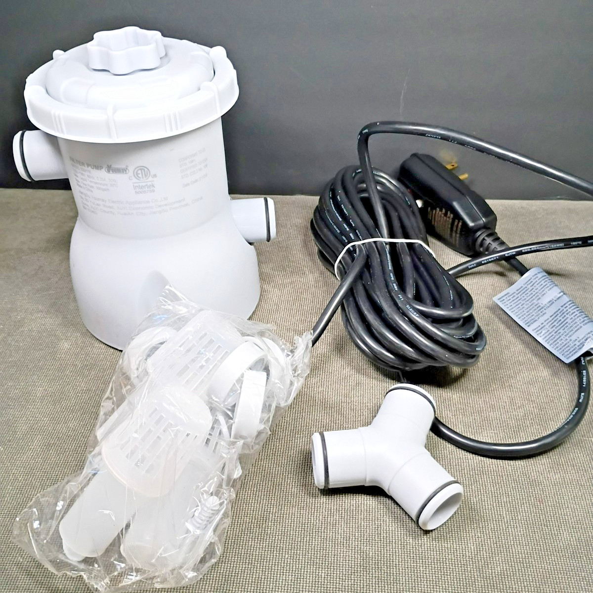 Youmay Filter Pump 53011E Above Ground Pool Replacement Pump & Parts - NO HOSES gallery