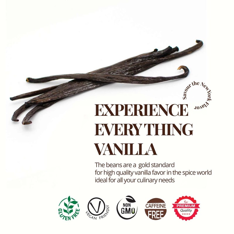 Whole Vanilla Beans Grade A, Vanilla Beans For Vanilla Extract & Baking gallery