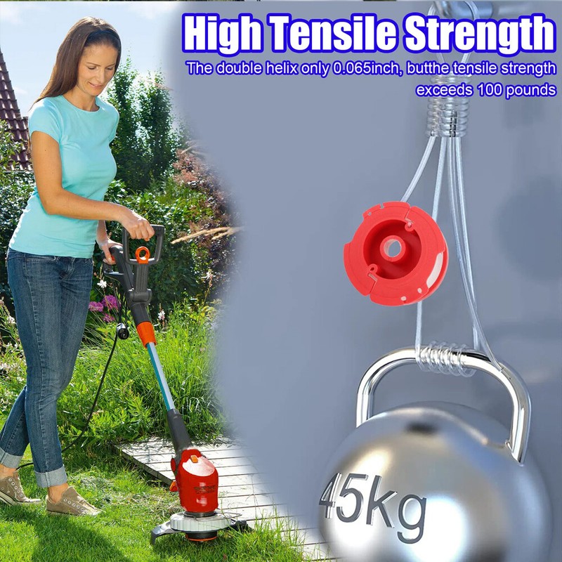 6 Pack professional String Trimmer Line .065" 30ft Compatible with Craftsman gallery